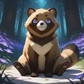 Kyu's Tanuki Form